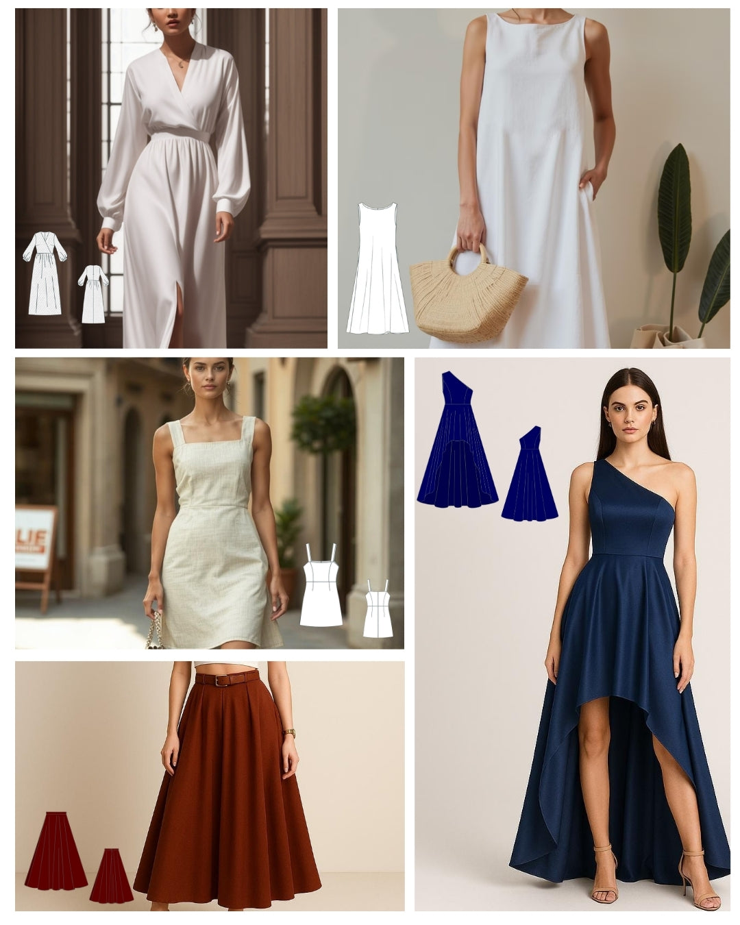 The Timeless Classics Collection: 20 PDF Sewing Patterns