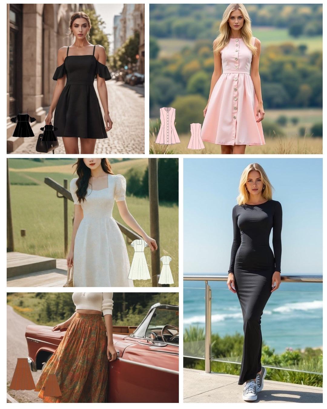 The Timeless Classics Collection: 20 PDF Sewing Patterns