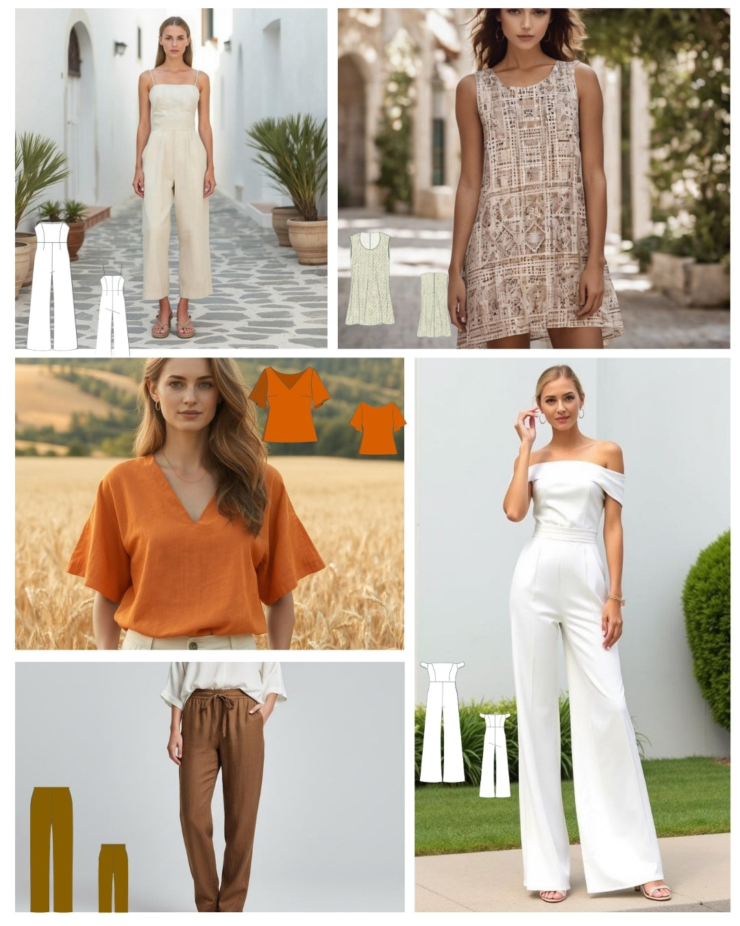 The Timeless Classics Collection: 20 PDF Sewing Patterns
