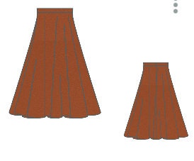 Cottagecore Midi Skirt Sewing Pattern:Vintage Full Circle (US 2-30) (Digital Download)