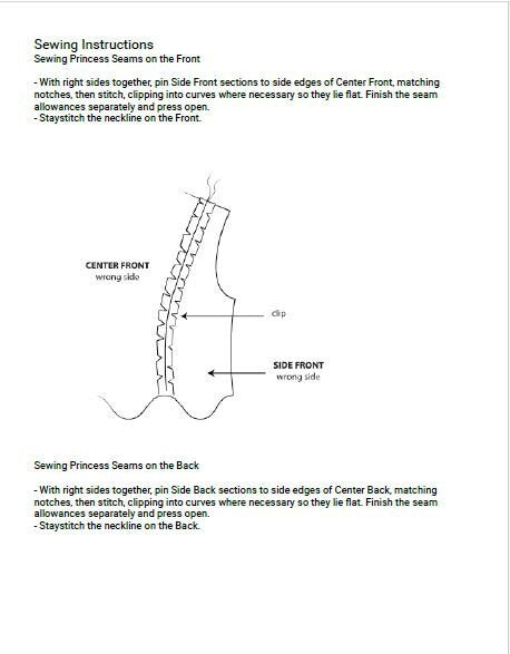 Boat Neck Linen Mini Dress Sewing Pattern (US 2-30, XS-4XL)(Digital Download)