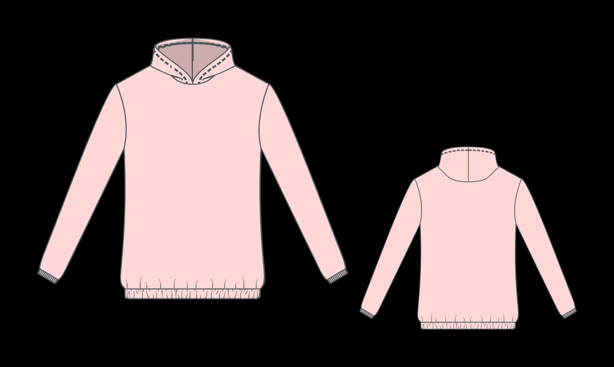 Hooded Sweatshirt Sewing Pattern:Women's Sweatsuit (US2-30) (Digital Download)