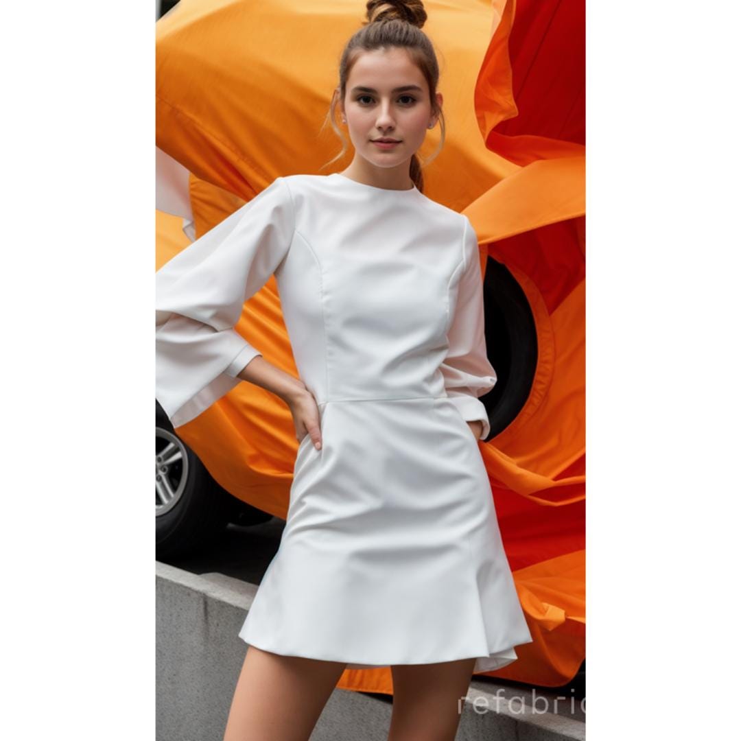 Mini Dress Sewing Model: Prom &amp; Graduation Dress Pattern(Digital Download)