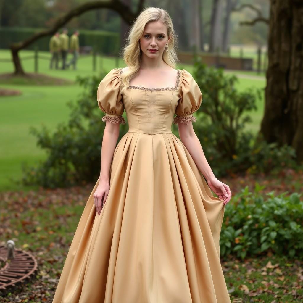Renaissance Dress Sewing Pattern:Fairy, Regency, Elf (US 2-30) (PDF Pattern)